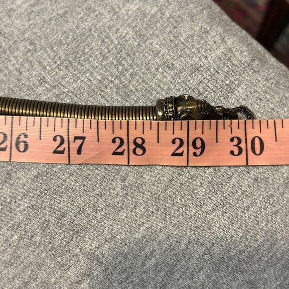 Vintage 1970s Bergere Elephant Gaspipe Belt main image 10